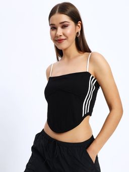SUGERCANDY - Black Chic Corset Top
