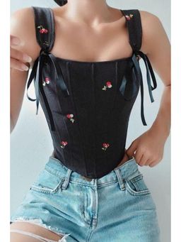 SUGERCANDY - Cherry Corset Top