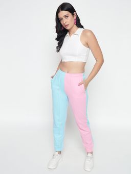 SUGERCANDY - Colour Block High Rise Joggers