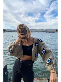 SUGERCANDY - Evil Eye Cardigan
