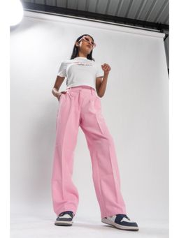 SUGERCANDY - Korean Baggy Pants - Pink