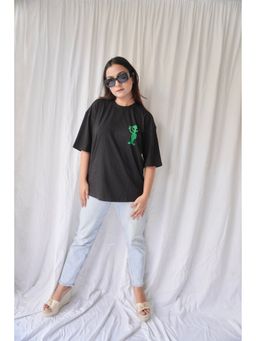 SUGERCANDY - Lavender Alien Loose Tee