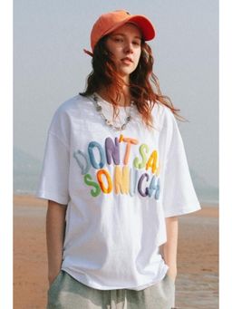 SUGERCANDY - White Don't Say Loose Tee