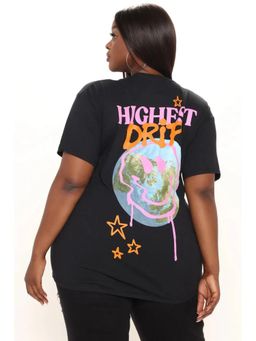 SUGERCANDY - Highest Drip Loose Blue Tee