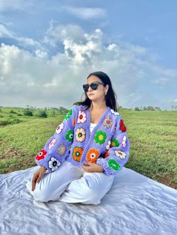 SUGERCANDY - Lavender Arina Cardigan