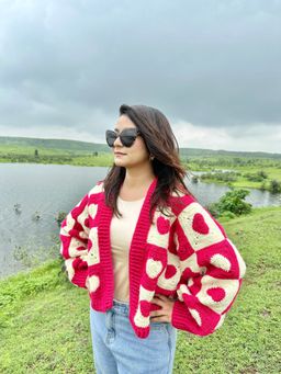 SUGERCANDY - Aphroditie Heart Cardigan