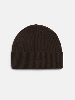 Jack & Jones - Dark Brown Woollen Beanie
