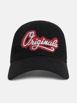 Jack & Jones - Black Ripped Baseball Cap
