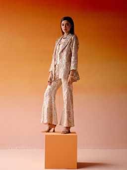 Twenty Nine - Pink Scallop Bell Bottom Pant