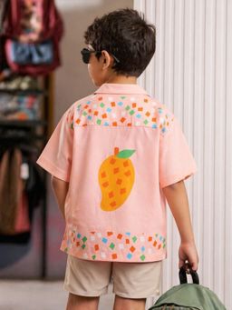 Somersault - Boys Printed Cotton Shirt