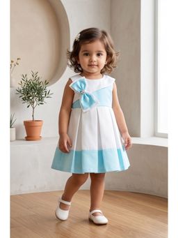Blabber - Girls Colorblock Satin Dress