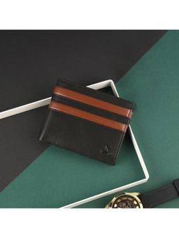 Mochi - Black Leather Formal Wallet with Card Slots