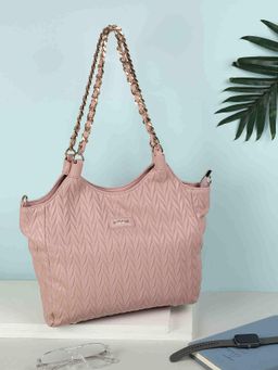 Mochi - Womens Pink Fashionable Classic Tote Bag