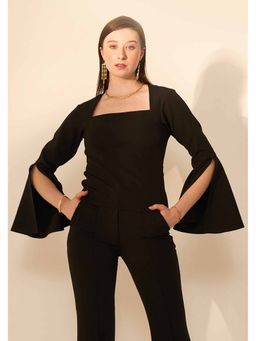 AMOSHI - Black Solid/Plain Bella Top