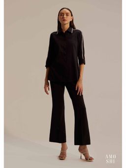 AMOSHI - Black Embellished/Sequined Lina Co-Ord (Set of 2)