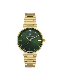 Daniel Klein - Green Dial Women Analogue Watch DK.1.13461-3 (M)