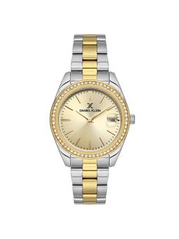 Daniel Klein - Gold Dial Women Analogue Watch DK.1.13489-3 (M)