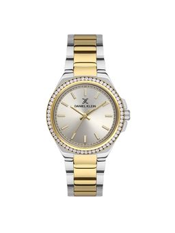 Daniel Klein - Gold Dial Women Analogue Watch DK.1.13500-3 (M)