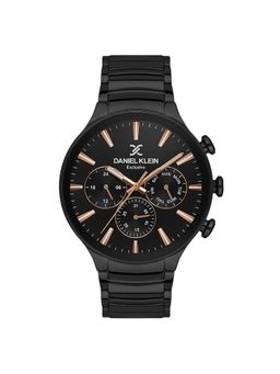 Daniel Klein Exclusive - Analogue Black Dial Men's Watch-DK.1.13526-5