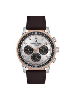 Daniel Klein Exclusive - Analogue Silver Dial Men's Watch-DK.1.13528-3