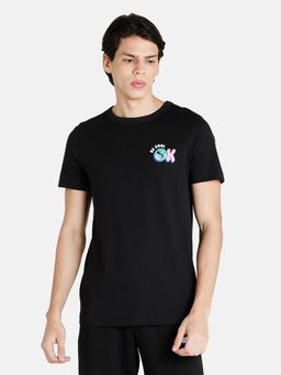 Puma - Downtown Graphic Men Black T-shirts