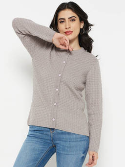 Madame - Women Grey Cardigan