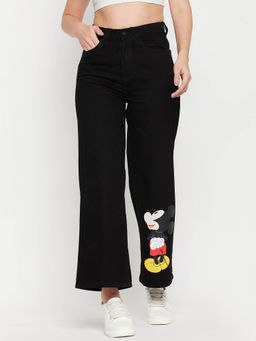 Madame - Women Black Denim Jeans