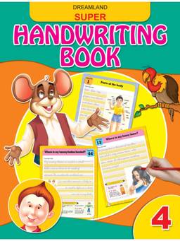 Dreamland - Super Hand Writing Book Part - 4 Early Learning Book