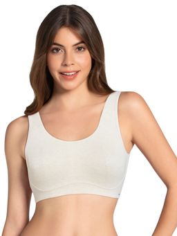 Amante - All Day Lounge Non Padded Non-Wired Cami Bra-White
