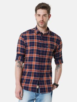 VUDU - Indigo and Red with Yellow Accents