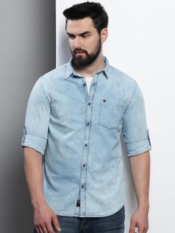 VUDU - Classic Blue Denim Shirt