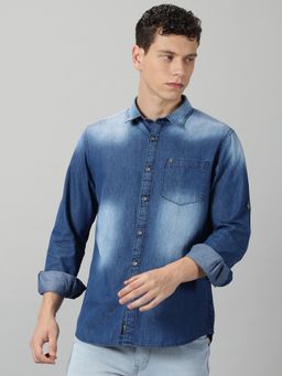 VUDU - Classic Faded Denim Shirt