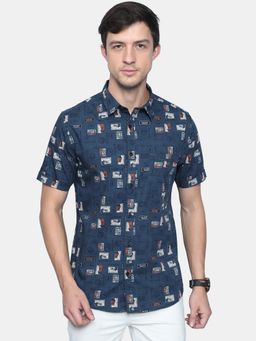 VUDU - Men Regular Fit Casual Shirt