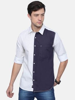 VUDU - Contrast Panel Shirt
