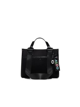 Aldo - Adaluna Black Womens Satchel Bag with Detachable Strap and Keychain