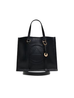 Aldo - Constance Black Women's Handbag with Pouch and Keychain (Set Of 2)