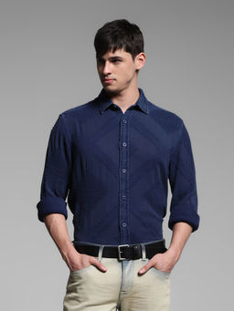 Jack & Jones - Blue Regular Fit Shirts