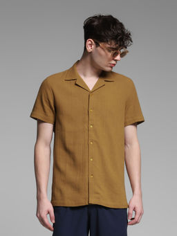 Jack & Jones - Brown Comfort Fit Shirts