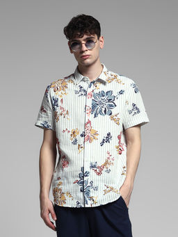 Jack & Jones - White Regular Fit Shirts