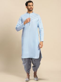 KISAH - Men Blue Kurta Set (Set of 2)