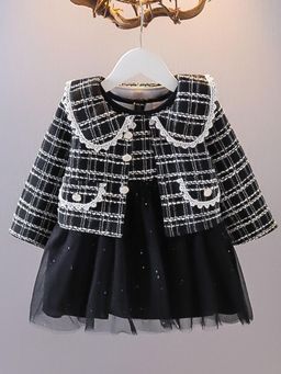 Oh Rare - Black Princess Mesh Small Fragrance Dress