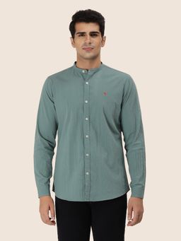 AM SWAN - Premium Mens Crinkle Cotton Shirt