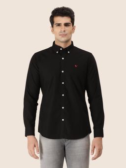AM SWAN - Mens Premium Cotton Oxford Solid Shirt