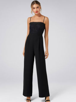 Forever New - Bailey Lace Bodice Jumpsuit