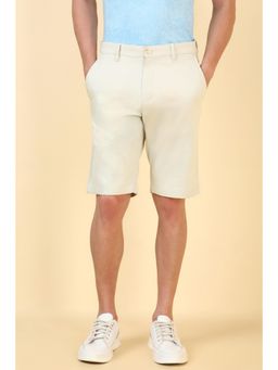 Allen Solly - Men Beige Textured Shorts
