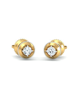 KuberBox - Paradigm 0.12 Carat Earrings 14K Gold