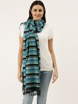 Pashmoda - Women Multicoloured Stripe Stole