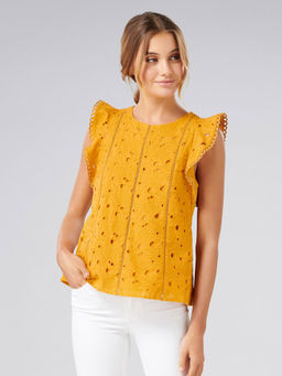 Forever New - Audrey Embroidered Blouse