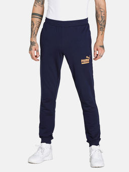 Puma - Ms Graphic Pant Vi Men Blue Sweatpants