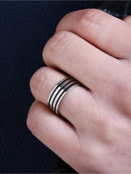 Salty Alpha - Men Marshal Ring - Silver